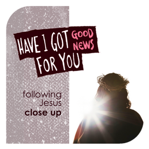Following Jesus close up